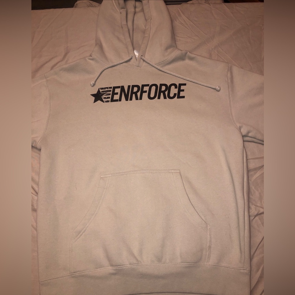Enforce Hooded Sweatshirt. Large. Freedom isn’t free. God bless our troops.￼